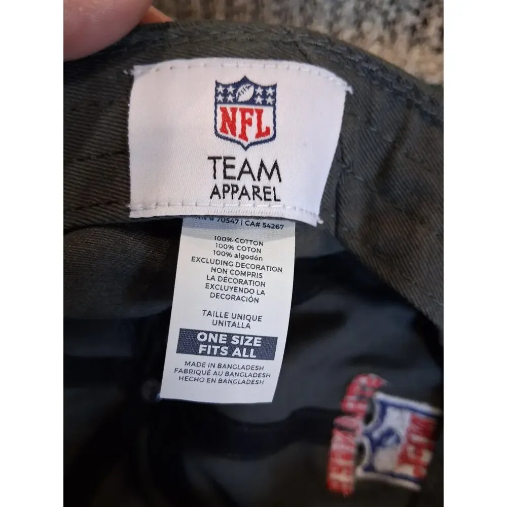 NFL Team Headwear Cap Stranger Things Adjustable Gray Hat One Size NWT